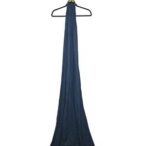 Sakura Bloom Basics Ring Sling Carrier Linen Seaside Blue Great Condition!